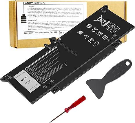 JHT2H Laptop Battery for Dell Latitude 7310 7410 Latitude 7410 Chromebook Enterprise Series P33S P34 S4V5X2 YY3GJ 2561J Y7HR3 35J09 HRGYV 0HRG WY9MP XMV7T 09YYF 7CXN6 T3JWC K36KR X825P XMT81 XMV7T