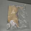 Maidenform Girls Seamless Molded Cup Hybrid Strapless Bandeau Bra (Beige)