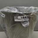 mDesign Round Metal Small 1.7 Gallon Recycle Trash Can Wastebasket, Garbage Container Bin for Bathrooms, Kitchen, Bedroom, Home Office - Durable Stainless Steel - Mirri Collection - Soft Brass