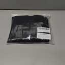 Women's High Stretchy Sports Skirts High Waist and Ruffled Hemline Tennis Skirts for Athletic, Workout and Daily Wear (X-Large, Black)