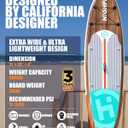 Highpi Inflatable Stand Up Paddle Board for Youth and Adults Wide Sup with Premium Accessories, Blow Up Paddleboard for Surfing, Fishing, Yoga & More