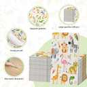 200 Pcs Forest Animals Napkins Safari Animal Napkin Woodland Birthday Guest Hand Towels Paper Decorative Jungle Luncheon Paper Towels for Guest Paper Napkin for Baby Shower Party Decorations