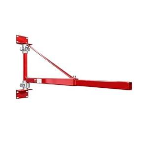 Wall Mount Jib Crane,1320 Lbs Max Load Capacity,Hoist Swing Arm with 180¬∞ Swivel Adjustable Pole,Heavy Duty Electric Hoist Support Arm for Hoist, Scaffolding Lift, Workshop, Garage, Warehouses