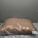 Amazon Essentials Women's Oversized Long Puffer Jacket (Available in Plus Size) (5X, Light Brown)