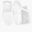 2 Pairs Waterproof Shoe Covers, Anti-Slip Double Layer Zipper Design Rain Shoe Covers Reusable Foldable for Women Men