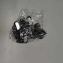 Clipper Guards Set Compatible with Most Wahl Clippers, -1/16" to 1", 12 Piece Set, Black Color, New Version