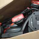 EWORK 40V Electric Lawn Mower Cordless, 14" Electric Push Mower with Grass Catchers, 2 x 4.0 Ah Batteries & Charger, 6-Height Adjustment, 21 lbs Lightweight Battery Powered Lawnmower for Small Yard