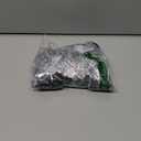 Roshop Christmas Tunic Women's Button Up Henley V-neck Loose Fit Plus Snowflakes Blouse Tops, Size L