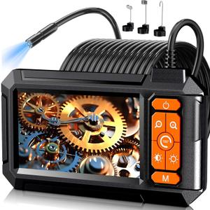 Daxiongmao Endoscope Camera with Light, 1080P HD Borescope, IP67 Waterproof Snake Camera Ideal for Inspecting Walls, Vents, Automotive Engines, Pipes A Great Tool for Men
