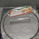 Pizza Pan - 14 Inch Nonstick Pizza Pan for Oven with Widen Handles for Cooking, Baking, and Grilling - Durable, Even Heating, Long-Lasting Kitchen Cookware (1, Grey) (Gray)