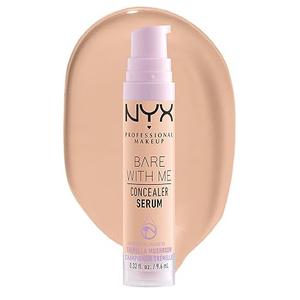 NYX PROFESSIONAL MAKEUP Bare With Me Concealer Serum, Concealer Makeup For Up To 24Hr Hydration  Vanilla