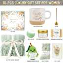 Mothers Day Gifts for Mom Wife Grandma Friends Sister, Birthday Gifts for Women Self Care Spa Gift Baskets for Women, Get Well Soon Gift Baskets Thinking of You Relaxation Stress Relief Care Package