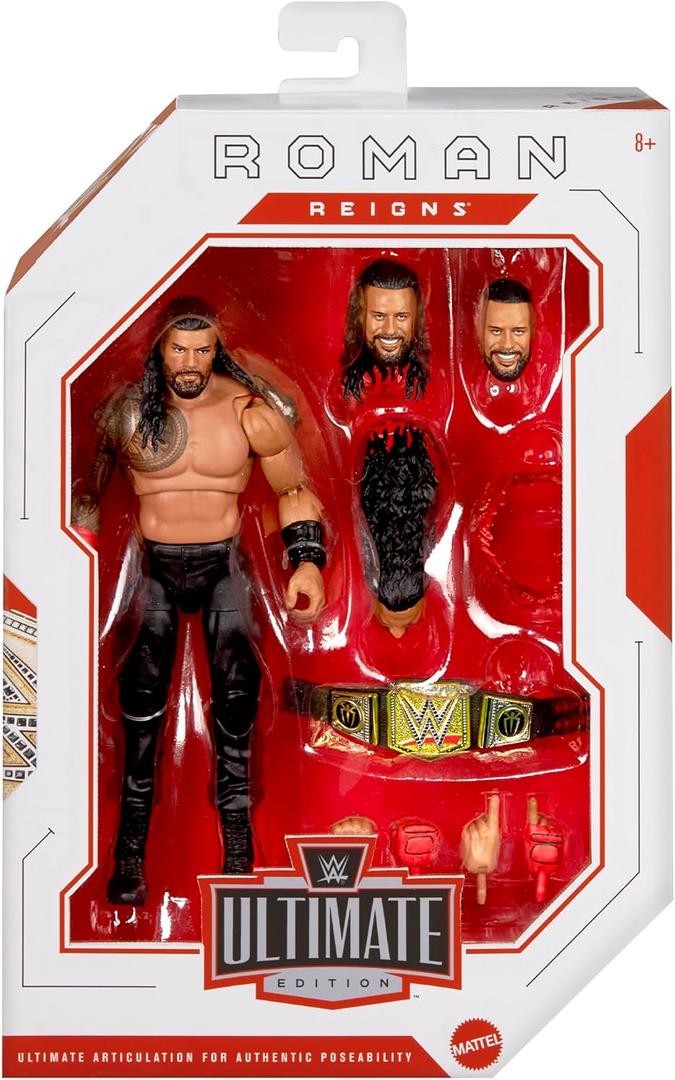 WWE Roman Reigns (Gold Belt) Best of Ultimate Edition 6 Toy Wrestling Action Figure