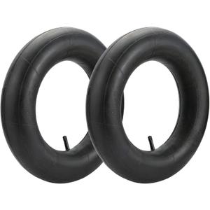 16x6.50-8 16x7.50-8 Inner Tubes, 2 Pack Heavy Duty Replacement Tire Inner Tubes with Straight Valve Stem for Wheelbarrow, Lawn Mower, Tiller, Tractor, Garden Cart, Golf Cart, Snow Throwers