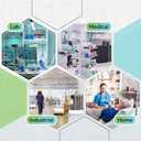 60 ml Syringe without Needle - 5 Pack of Individually Wrapped Disposable Syringes - Good for Medical, Scientific Lab, Home Use, and More - Sterile Luer Lock Syringes