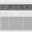 Frigidaire 8,000 BTU Smart Window Air Conditioner with Wi-Fi, Cools Up to 350 Sq. Ft., Remote Control, Quiet Operation, Eco Mode, 3 Fan Speeds, White