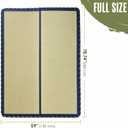 Houseables Tatami Mat, Tatami Mattress, Japanese Sleeping Mat, Full Size, 78x59, Rollup, Japanese Floor Mattress, Bamboo Sleeping Rug, Kotatsu Floor Bed, Futon, Goza, Traditional, Rush Grass, Portable