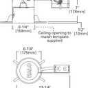 Halo H7RICT, 6" Housing IC Remodel Housing 120V Line Voltage (Each)