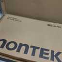 monTEK 1.1" Ultra Slim TV Wall Mount for 37-75 Inch TVs, 132lbs Heavy Duty, 4X Weight Tested, Full Motion Articulating Bracket, Max VESA 400x400mm, Fits 16/18" Studs