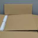 3 Sets Moving Boxes with Divider Kits,16 x 12 x 13 Inch Glassware Dish Packing Box Kitchen Moving Box Corrugate Dividers with 72 Pcs Foam Pouches,1 Pcs tape rolls with dispenser(Two Layer)