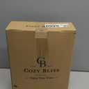 Cozy Bliss Faux Fur Throw Blanket for Couch, Cozy Warm Plush Striped Blanket for Sofa Bedroom Living Room, 60 * 80 Inches Tie-dye Blue