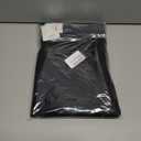 Ouber Men's 7'' Gym Workout Sweat Shorts Bodybuilding Running Training Jogging Shorts (Black, M)