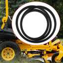 Lawn Mower Drive V-belt 754-04001 954-04001 954-04001A 16 mm x 1753 mm for Ride-on Mowers Compatible with MTD Model