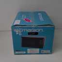 Emerson MW7302B Compact Countertop Microwave Oven with Touch Control, LED Display, 700W, 10 Power Levels, 6 Auto Menus, Glass Turntable and Child Safe Lock, 0.7 Cu., Ft. , Black