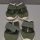 DcOaGt Dog Shoes for Large Dogs XXL,Mesh Breathable Dog Boots & Paw Protectors for Hot Pavement Summer Winter Snow, 360°Anti-Slip Dog Booties for Hiking/Walking,Military Green 4PCS(Size 9)