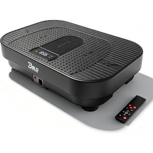 Vibration Plate Exercise Machine, 200 Speeds Whole Body Vibration Platform for Weight Loss, 330LB Capacity Fitness Plate, 4.3" Ultra-Thin Silent Shaking Board for Home Gym