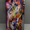 Monster Jam, Supercharge Speedway Playset, Megalodon and El Toro Loco Die-Cast Monster Trucks, Light Up World Finals Track Kids Toys for Boys Ages 3 and Up