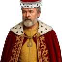 Nicky Bigs Novelties Morph Adult Royal King Queen Crown Pageant Prom Formal Crowns Halloween Costume Medium
