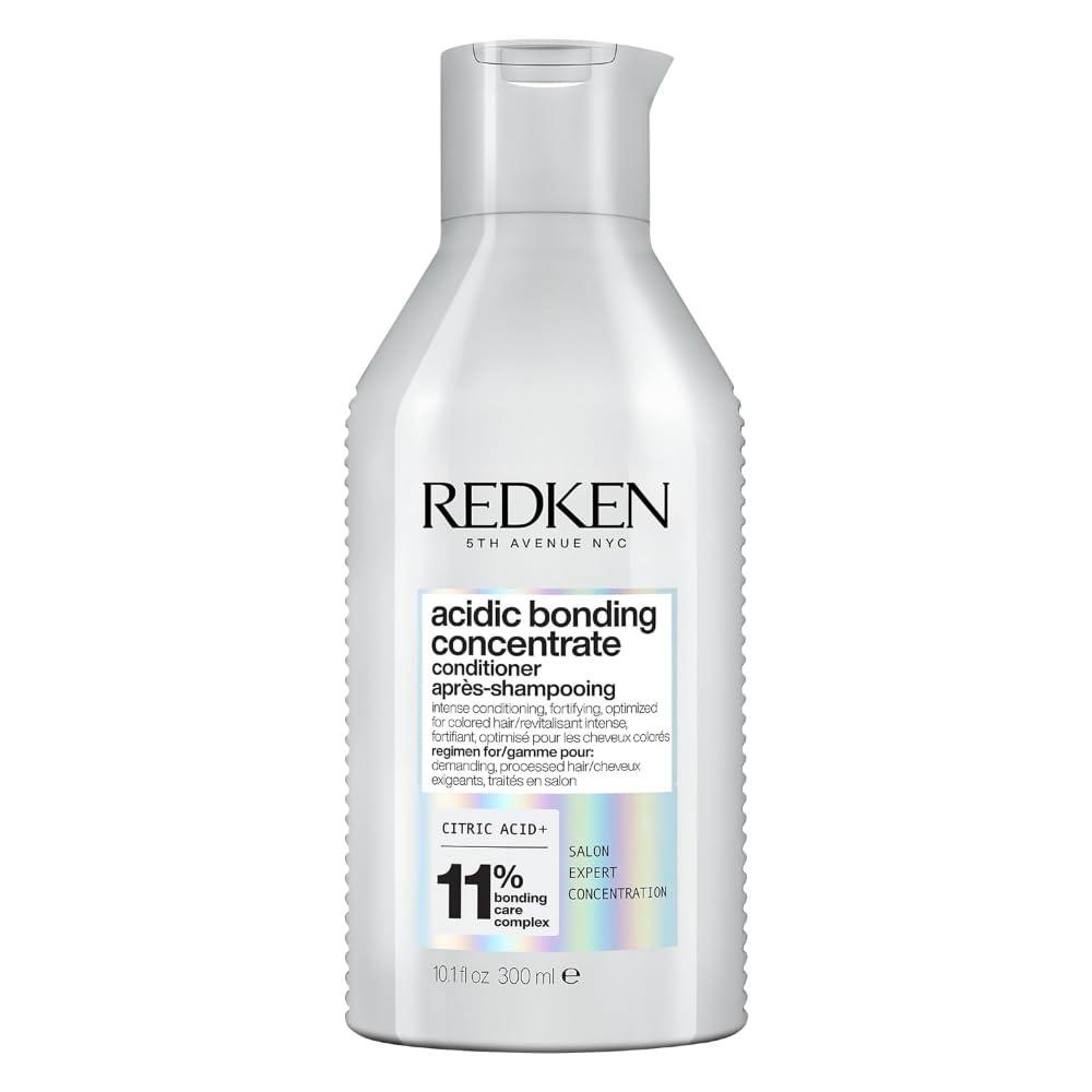 Redken Acidic Bonding Concentrate Conditioner For Damaged Hair Repair - Strengthens and Repairs Weak and Brittle Hair