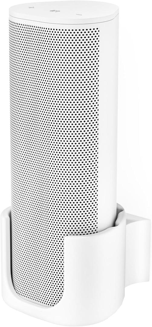 Sturdy Speaker Wall Mount for Sonos Roam 2, Sonos Roam, Roam SL Mount - Space Saving Speaker Mount for Sonos Roam, Roam SL, Roam 2 Wall Mount Bracket Easy to Install, White (Resin Material)