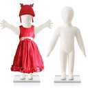 DoubleFill 2 Pcs Kids Mannequins 6 Months Old Baby Mannequin Toddler Torso