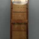 XcE Bathtub Caddy Tray Expandable to 105cm with Bamboo Book Stand and Soap Tray, Natural