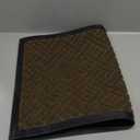 OLANLY Indoor Outdoor Mat, Sturdy Natural Rubber Floor Mat, Non Slip Low Profile Waterproof Doormat, and Stain Front Door Mat, Easy Clean Patio Entrance Mat, 30''x17'', Brown