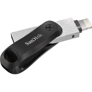 SanDisk 256GB iXpand Flash Drive Go for iPhone and iPad - SDIX60N-256G-GN6NE, Black