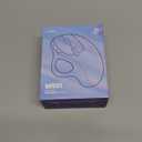 Nulea M501 Wireless Trackball Mouse, Rechargeable Ergonomic, Easy Thumb Control, Precise & Smooth Tracking, 3 Device Connection (Bluetooth or USB Receiver), Compatible for PC, Laptop, Mac, Windows.