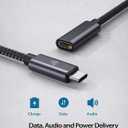 Faracent USB Type C Extension Cable (10FT/3M), USB 3.2 (10gbps) Type C Male to Female Extension Charging & Sync for PSVR2, MacBook Pro/iPad mini, MacBook Air M4/ M3, iPad Pro Dell XPS Surface Book