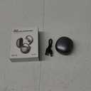 True Wireless Earphones Over The Ear with Ear Hooks Open Ear Headphones Bluetooth Over Ear Earbuds Bone Conduction Headphones Earphones Wireless, Black