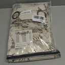 H.VERSAILTEX Blackout Curtains 84 Inch Length 2 Panels Set Floral Print Curtain Drapes for Living Room Thermal Insulated Grommet Window Curtains for Bedroom - Traditional Floral in Sage and Brown, 52"W x 84"L (Pack of 2)