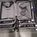 Samsonite Omni 2 Hardside 3 Piece Set - Includes Global Carry-On, Medium, & Large Checked Suitcases - 360 Dual Spinner Wheels - Integrated TSA Lock & Expansion - Lagoon Blue