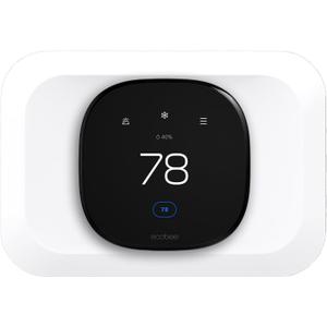 Wall Plate Cover Compatible with New 2022 Ecobee Smart Thermostat Premium & 2022 Ecobee Smart Thermostat Enhanced, Programmable WiFi Thermostat Accessory, White