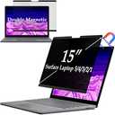 IPROKKO Surface Laptop Privacy Screen 6/5/4/3/2/1-15 inch, Magnetic Removable Privacy Screen Filter for Microsoft Surface Laptop, Anti-Glare Blue Light Screen Protector