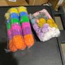 NAWITDA 36 Pack Easter Eggs Fillers with Mini Bunny Plush, Easter Eggs Filled with Toys Inside for Kids, Mini Stuffed Bunny Animals, Easter Basket Stuffers Easter Hunts Party Favors