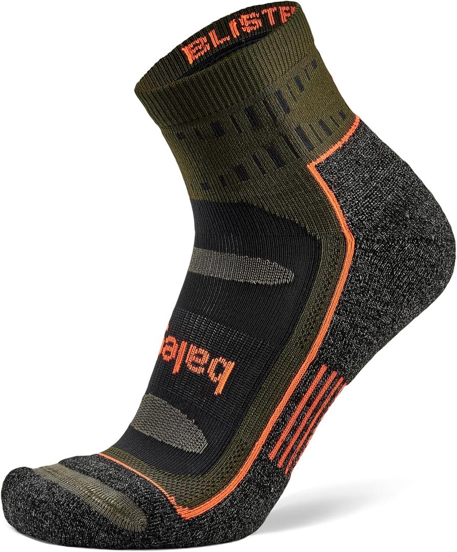 Balega Blister Resist Performance Crew Athletic Running Socks for Men and Women (1 Pair) (Small, Green Pepper)