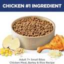 Hill's Science Diet Adult 7+ Small Bites Dry Dog Food, Chicken Meal, Barley, & Rice, 33 lb. Bag (EXP 07/11/27)