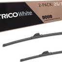 TRICO White 26" + 18" Extreme Weather Premium Winter Automotive Replacement Windshield Wiper Blades (Set of 2), Passenger and Driver Side All-Weather Beam Wiper Blades for Select Vehicle Models