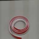 Vellure Door Draft Stopper for Bottom of Door - Premium Door Sweep for Bottom of Door/Weather Stripping Door Seal (Save Energy  installs Quickly and Easily) Door Strip Ideal for (white)